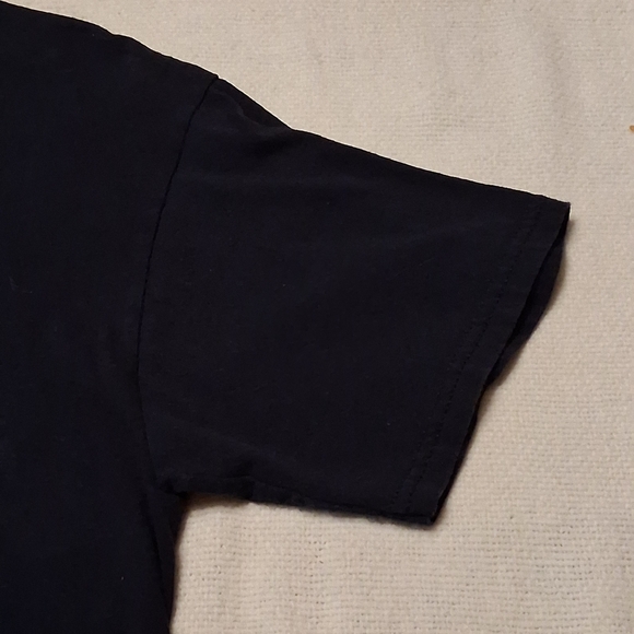 NEW Womens Christmas Santa Cat T-Shirt Black - Picture 5 of 8